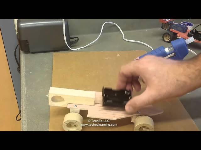 Battery Holder- Technology Education Project- TechEd Speedster