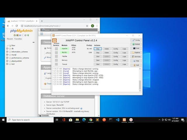 How to install XAMPP Server in Windows 10 [2021] | Use XAMPP Server ( Apache + MariaDB + PHP + Perl)