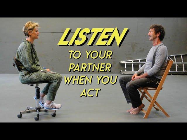 How To Really Listen To Your Partner | Jo Kelly: Acting Coach