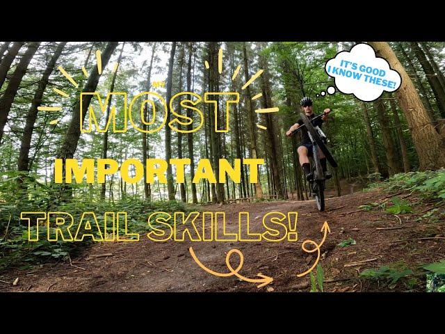 Top 3 most important trail skills | Techtorial