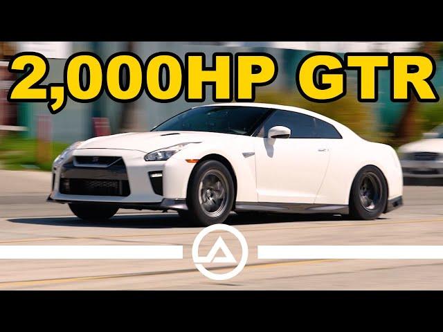 2000 Wheel HP Nissan GTR...Terrifyingly Fast "Daily Driver" From Izzy Performance