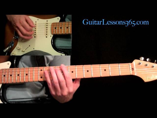 Panama Guitar Lesson Pt.3 - Van Halen - Guitar Solo & Bridge