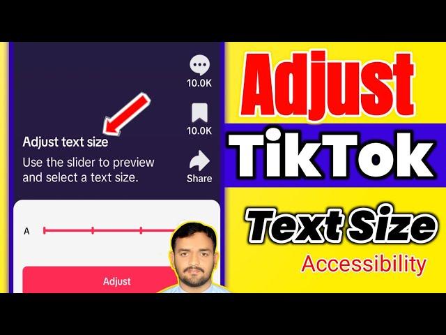 TikTok Font Size kaise Increase Karen | TikTok font size badhanay ka tariqa