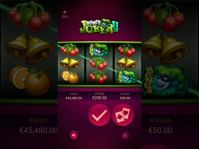 Bonus Joker 2 II Big Win #apollo