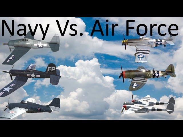 WWII US Fighter Kill Ratio NAVY Vs. Army  Air Force – Deep Dive Review