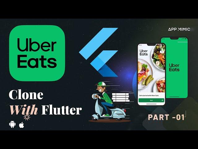 Uber Eats Clone App: Master Flutter Project Structure - 01