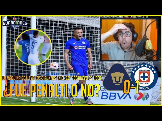  REACCIONES a PUMAS 0-1 CRUZ AZUL  | JORNADA 10 GUARDIANES 2021