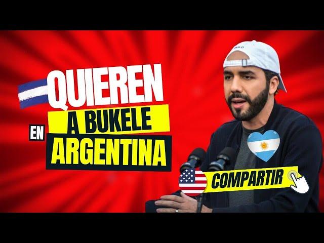 «Argentinos exigen un  #BUKELE en su país» (#Podcast) #Ep2