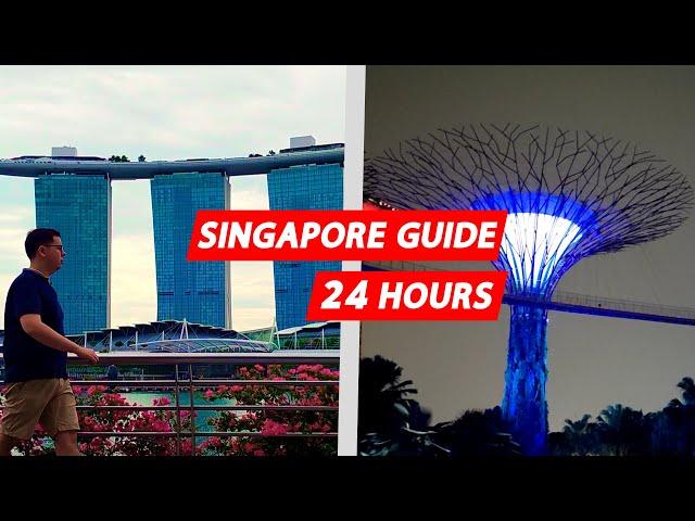 FULL 24 hour guide - what to eat, see, and do in Singapore (even at 2am!)