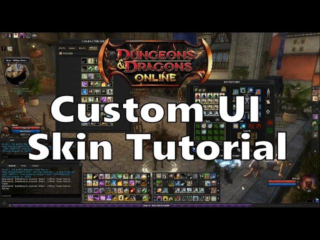 How to Use a Custom UI Skin in DDO