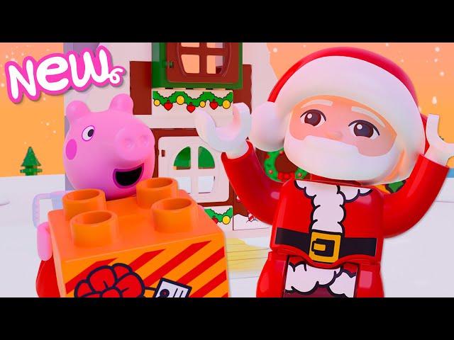 Peppa Pig Tales  Visiting Santa!  LEGO DUPLO Peppa Pig Episodes