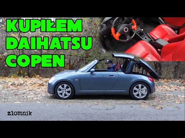 Złomnik: kupiłem Daihatsu Copen na zimę