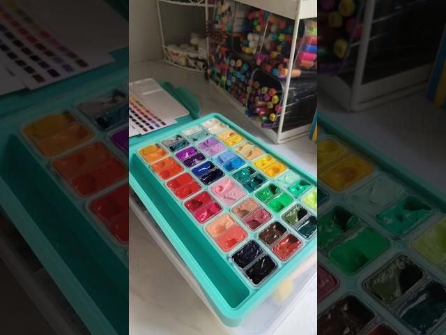 #gouche  #stationery  #bestou #art #unboxing #artsupplies  #unboxingartsupplies  #himigouache #diy