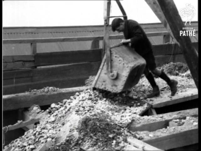 Tinstone - How It Is Obtained In A Cornish Mine (1933)