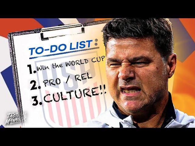 Pochettino's USMNT to-do list!