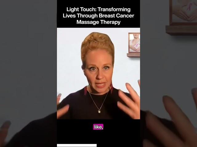 Light Touch: Transforming Lives Through Breast Cancer Massage Therapy | Mastectomy Guide #massage