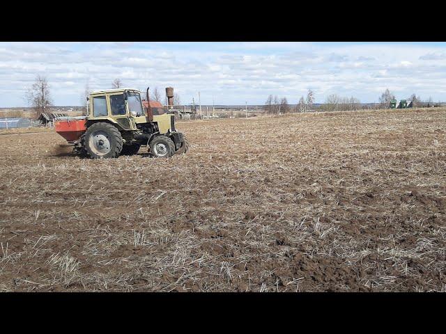 Яровой ячмень. Начало полевых испытаний биогумуса