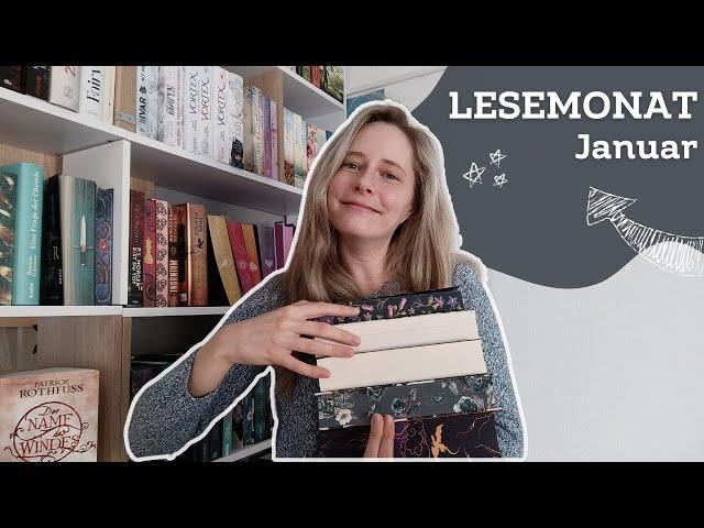 LESEMONAT Januar 2024 | 5 Sterne bis hin zu 2 Abbrüchen | SamsCupofbooks