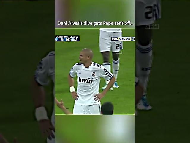 Pepe's revenge on Dani Alves 