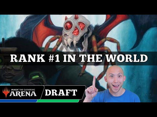 RANK #1 IN THE WORLD | Duskmourn Draft | MTG Arena