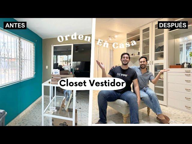 ANTES y DESPUÉS Closet Vestidor (VIDEO FINAL)