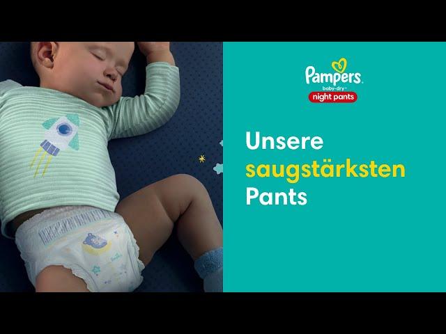 Neu: die Pampers Baby-Dry™ Night Pants