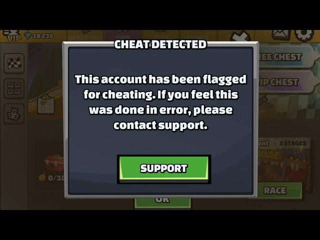 Banned! - Hill Climb Racing 2