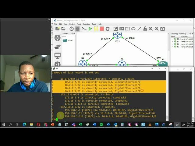 Routing (5) -Introduction to RIP on CLI for Juniper and Cisco Routers