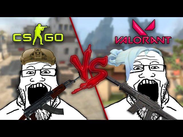 CS:GO vs. VALORANT