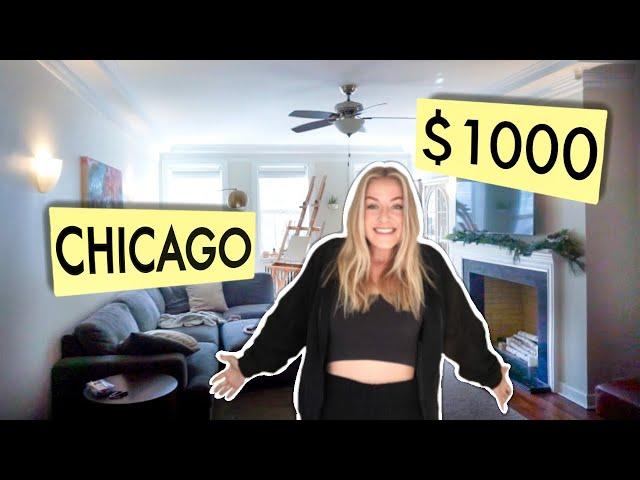 What $1000 A Month Gets You In Chicago (Apartment Tour)