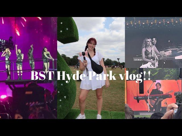 BST Hyde Park vlog!! + Blackpink Pop-Up