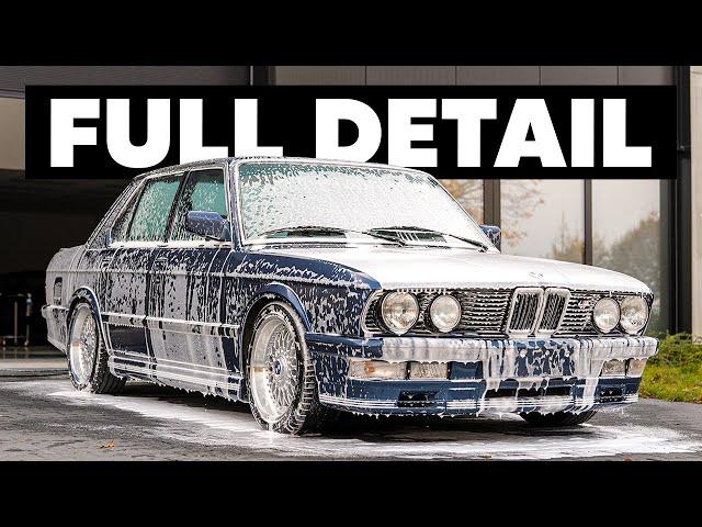 BMW M535i (E28) - Wash, Polish & Coating