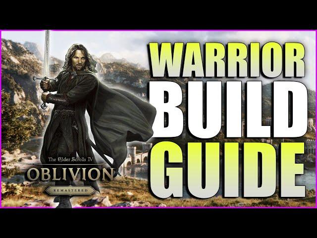 Oblivion Remastered: Level 1 - 20 Early Game (Warrior Build)