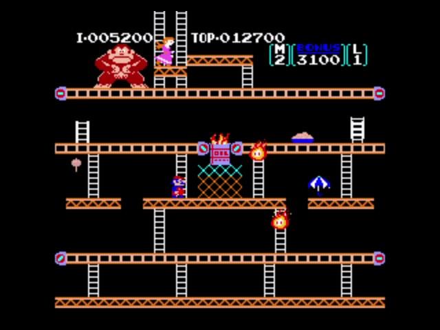 My Donkey Kong NES Arcade Hack
