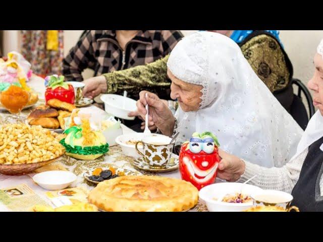 Grandma Sania teaches katlama and kyekcha cooking. An old recipe of Tatar grandmothers  #татары