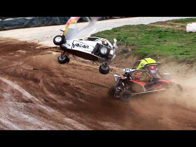 RALLYCROSS 2018  MAGGIORA  | BIG CRASH [HD]