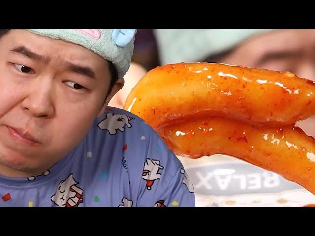 무슨 떡볶이인지 맞추는 먹방