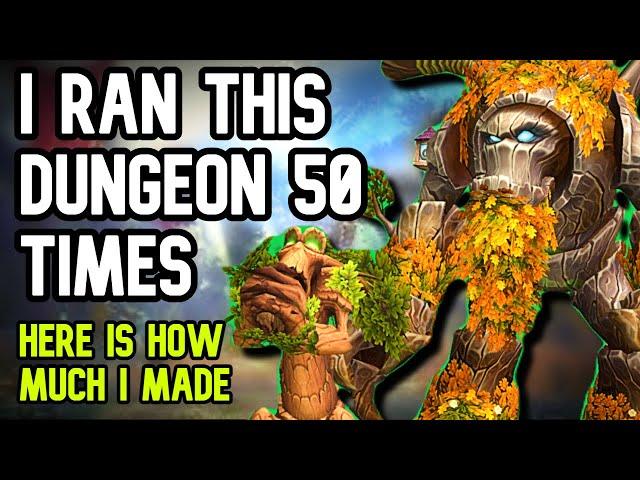 I RAN THIS DUNGEON 50 TIMES: Here is how much I made