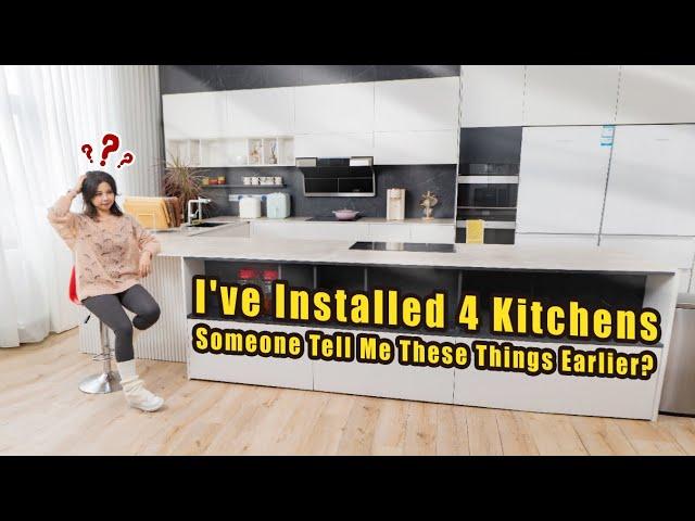 Choosing materials is truly important in kitchen renovation|装了4个厨房的人生建议！学会选材料真的很重要