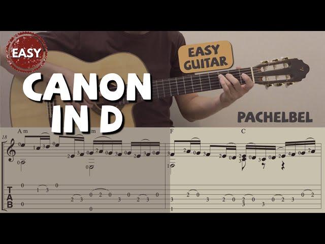 Canon in D / Pachelbel (Easy Guitar) [Old edition]