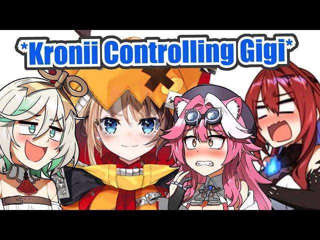 Kronii Controlling Gigi 's Model Is Cursed