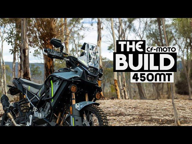 My CF-Moto 450MT Adventure Bike Build