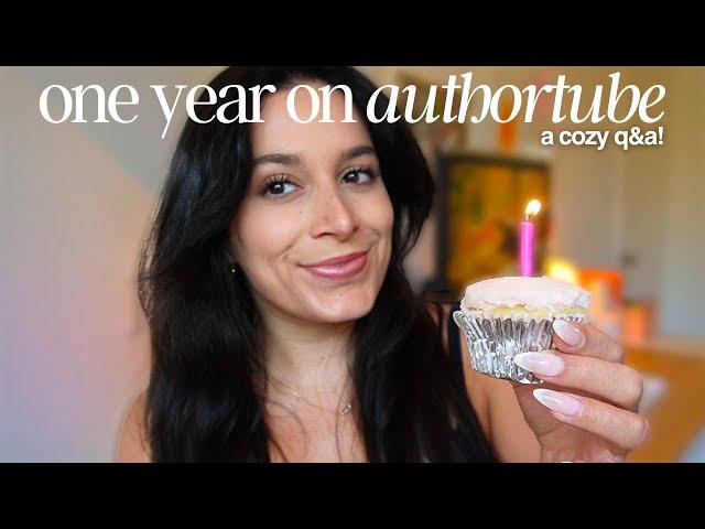 i've been on authortube for a year...let's talk about it 