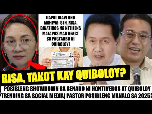 Matapos Sabihing MAHIYA si QUIBOLOY| RISA KINUYOG ng NETIZEN| "TAKOT KALANG KAPAG NANALO si PASTOR!"