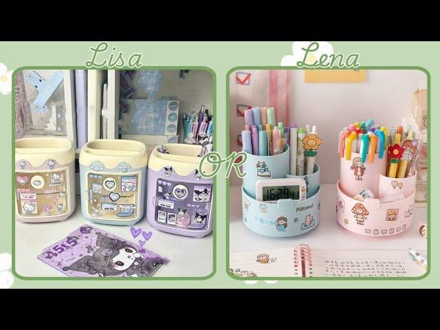 Lisa or Lena (School Supplies) #lisa #lisaandlena #schoolsupplies #trending