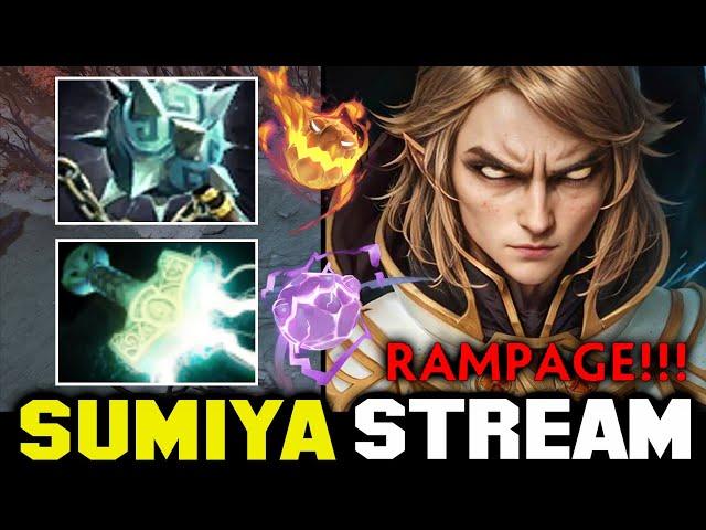 Back to Invoker Spammer, Rampage Brutal Build | Sumiya Invoker Stream Moments 4559