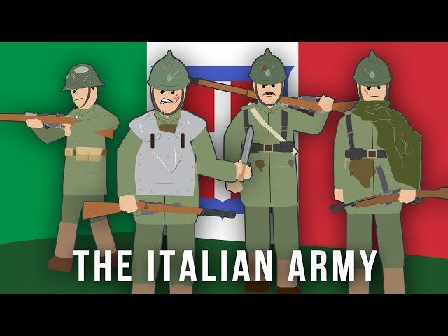 WWI Factions: The Italian Army