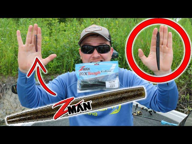 Fishing with the World's BIGGEST Ned Rig - Zman GIANT TRD (Does Size Matter?)