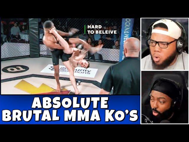 CLUTCH GONE ROGUE REACTS TO Top 10 Rarest Knockouts in MMA History!