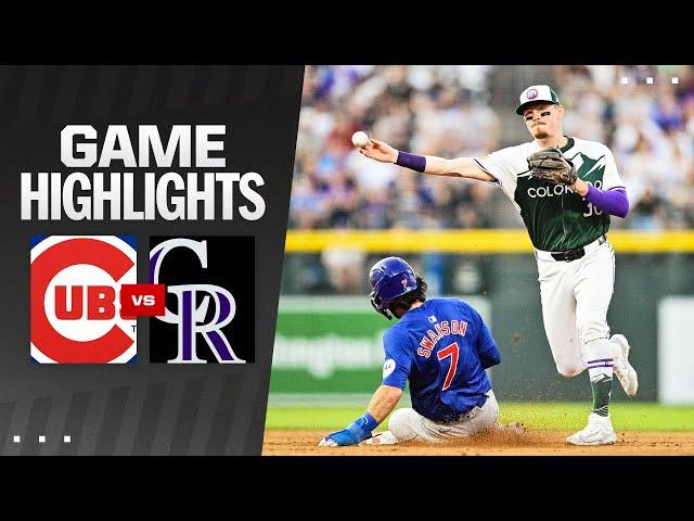 Cubs vs. Rockies Game Highlights (9/14/24) | MLB Highlights